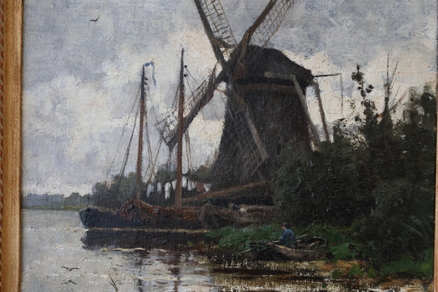 Petrus Paulus Schiedges jr.(1860-1922), olieverf op doek