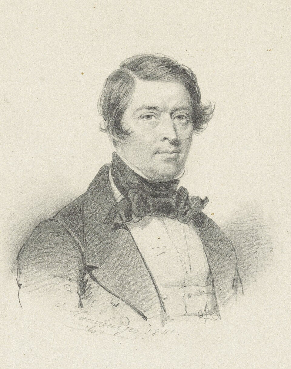 Antonie Waldorp 1803-1866, oil on panel, 45 x 62 cm