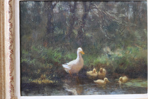 VERKOCHT Constant Artz (1870 - 1951), eendjes