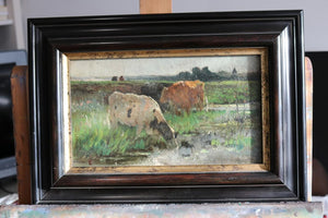 VERKOCHT Hendrikus Alexander van Ingen (1846 - 1920), koeien