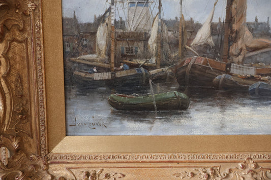 Hermanus Koekkoek II jr. 1836-1909 Breda, olieverf