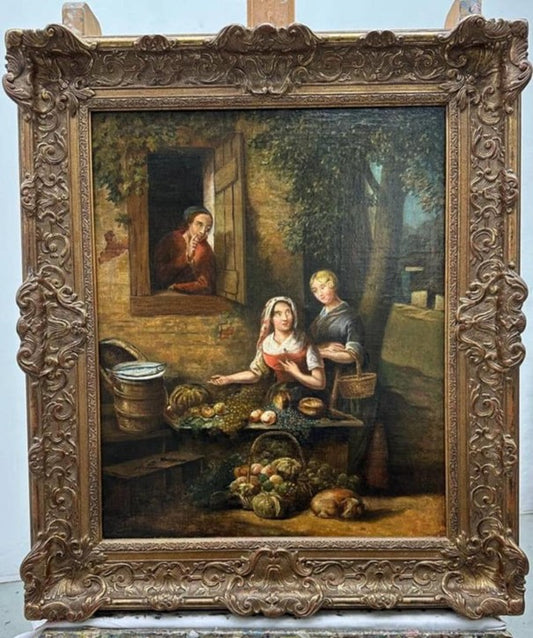 Anthony Oberman, 1781–1845, Öl auf Leinwand auf Holzplatte