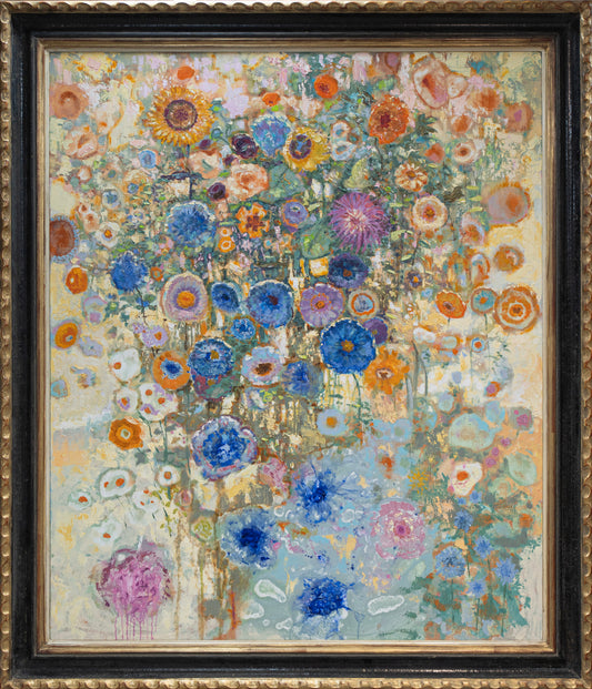 Blauwe uur, schilderij, olieverf, Peter Willemse