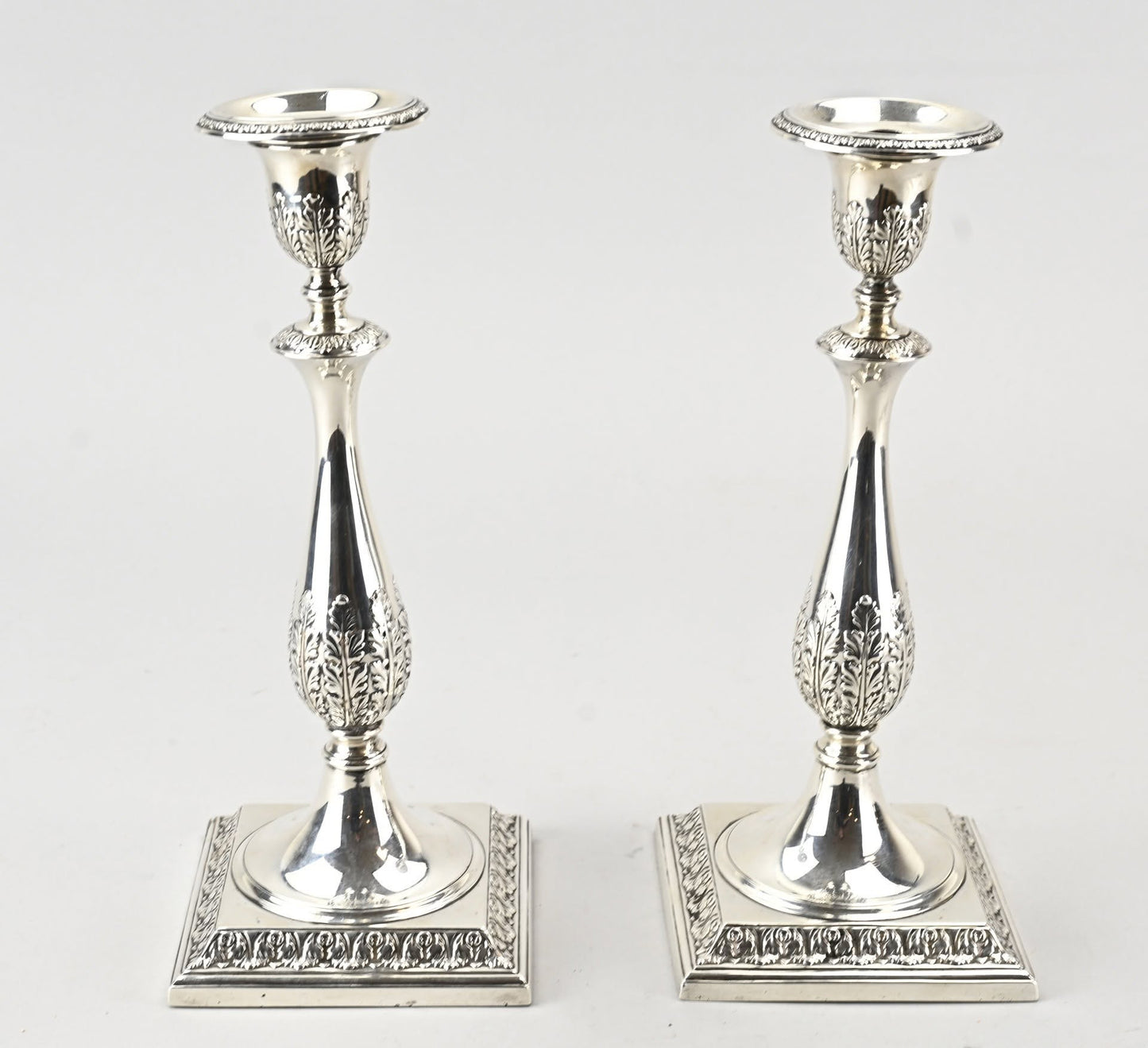 Sterling 925 zilveren kandelaars Antieke 1898