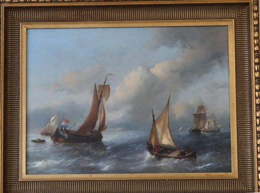 Antonie Waldorp 1803-1866, olieverf op paneel, 45 x 62 cm