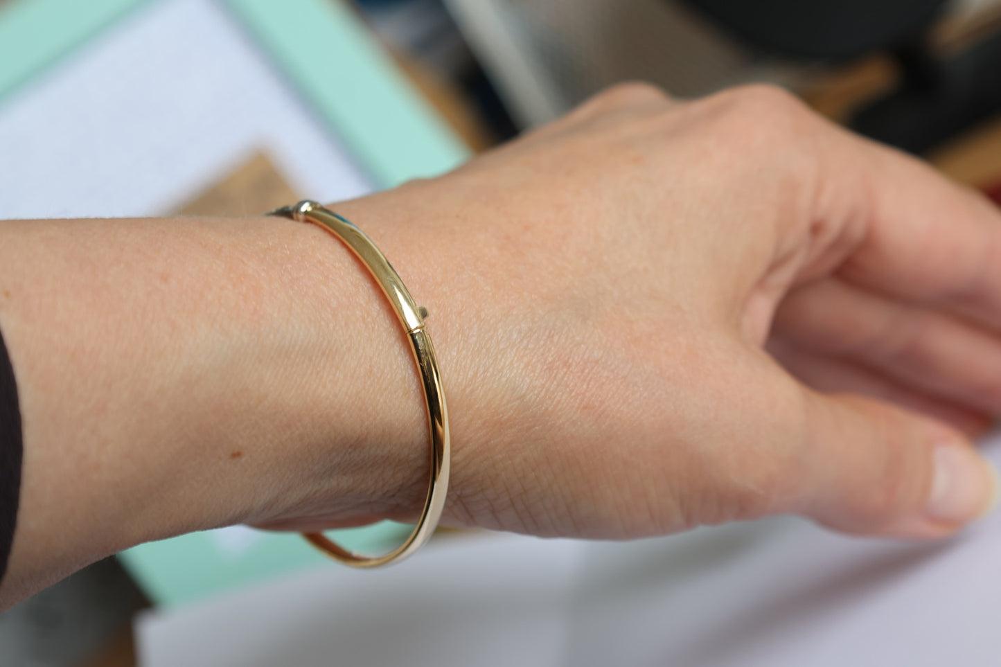 14 kt gouden armband
