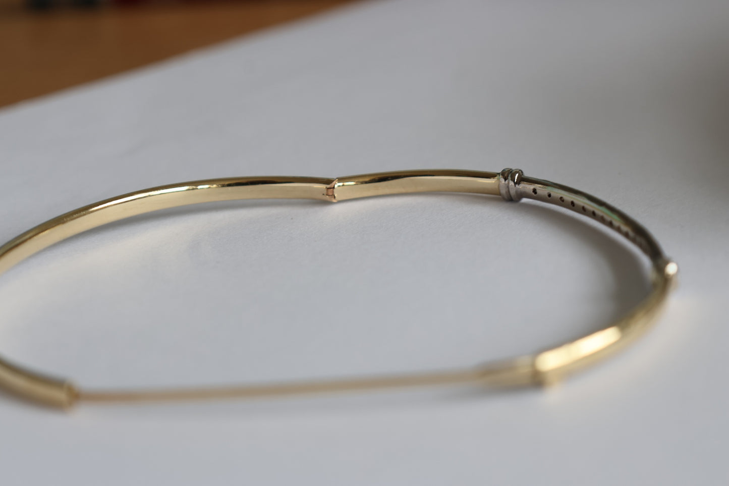 14 kt gouden armband
