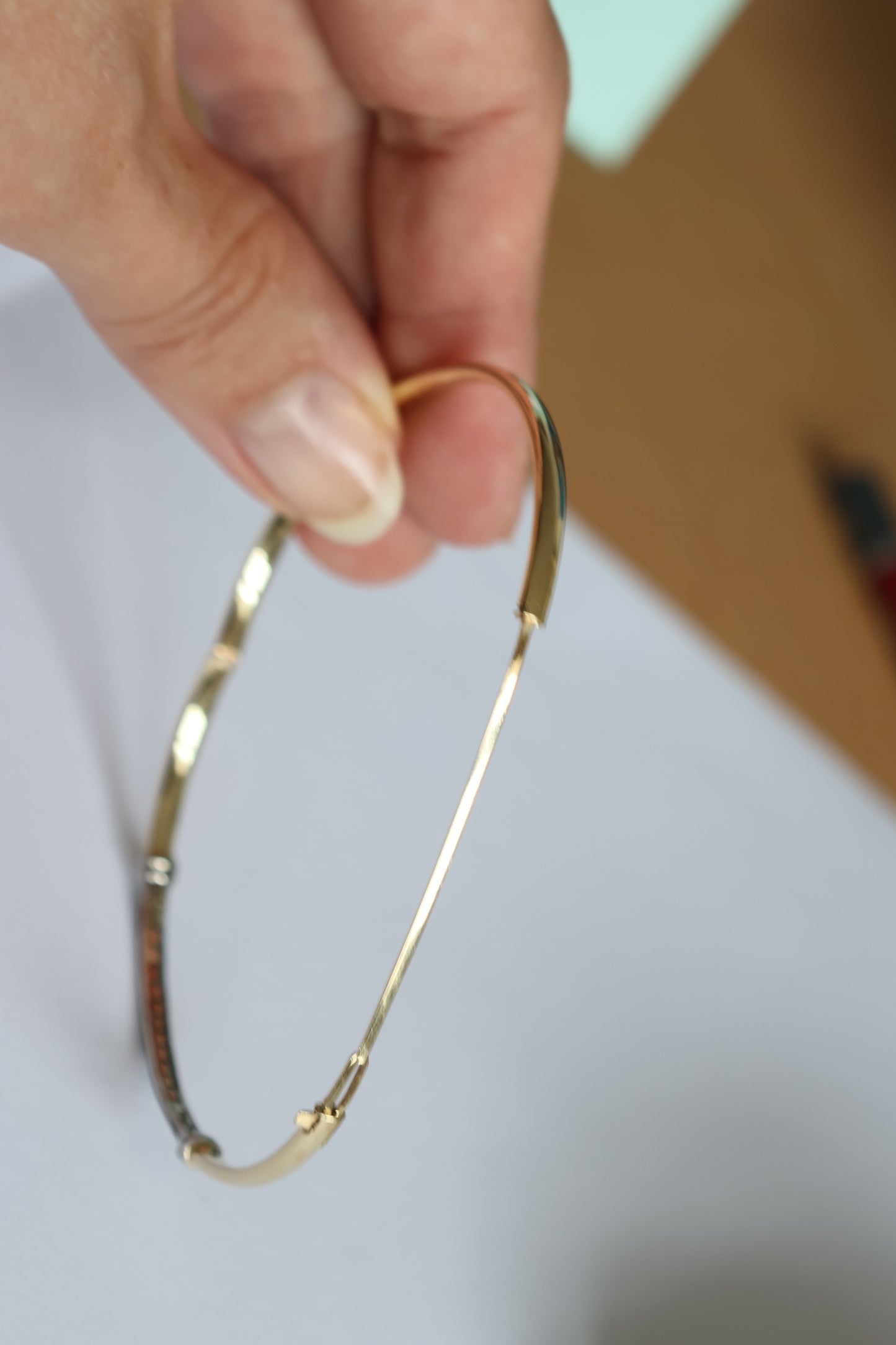 14 kt gouden armband