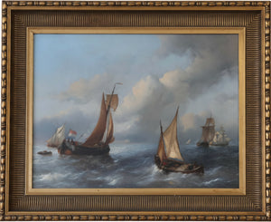 Antonie Waldorp 1803-1866, oil on panel, 45 x 62 cm