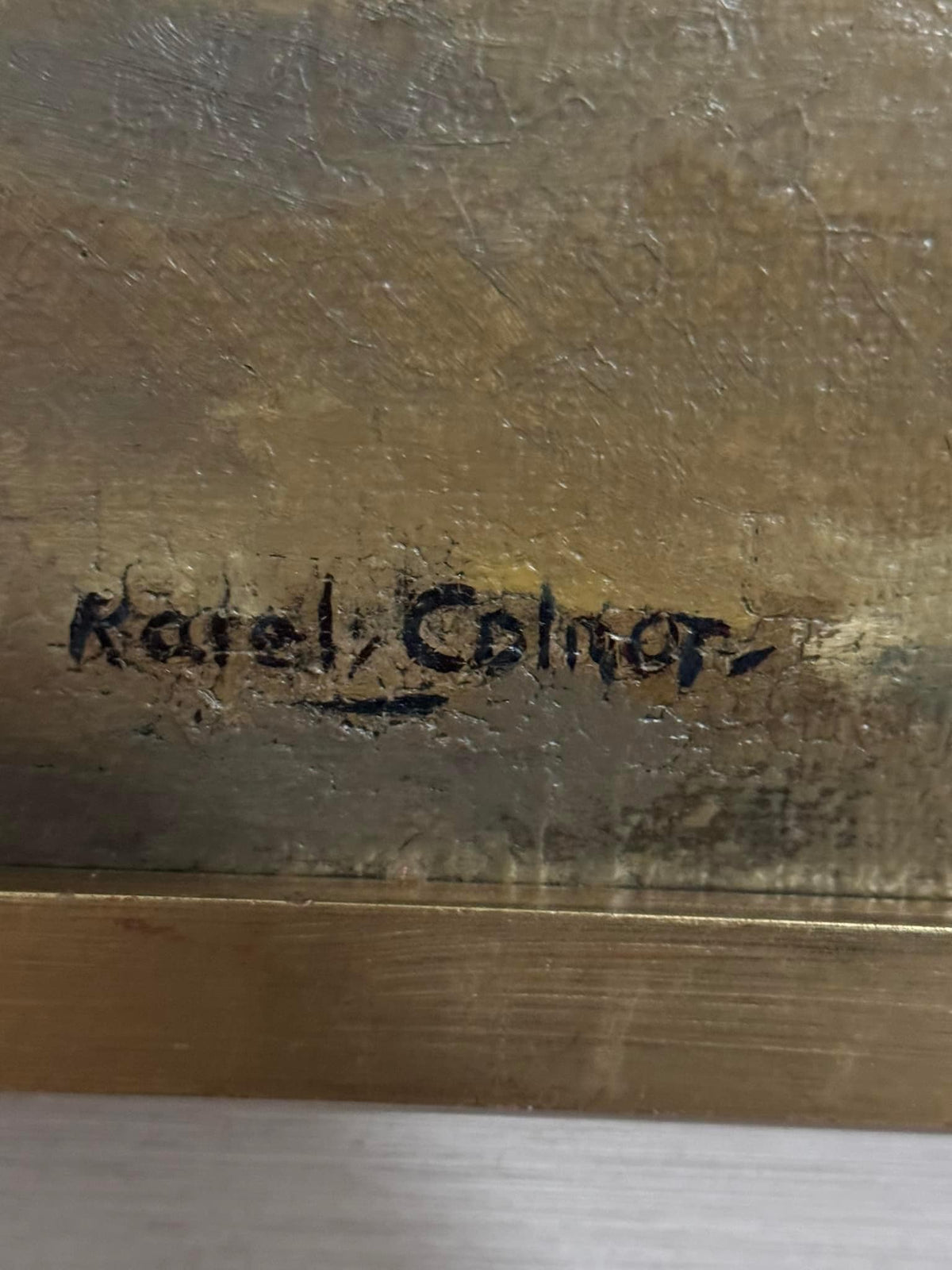 Karel Marinus Hendrikus Colnot 1921-1996, Öl auf Holz
