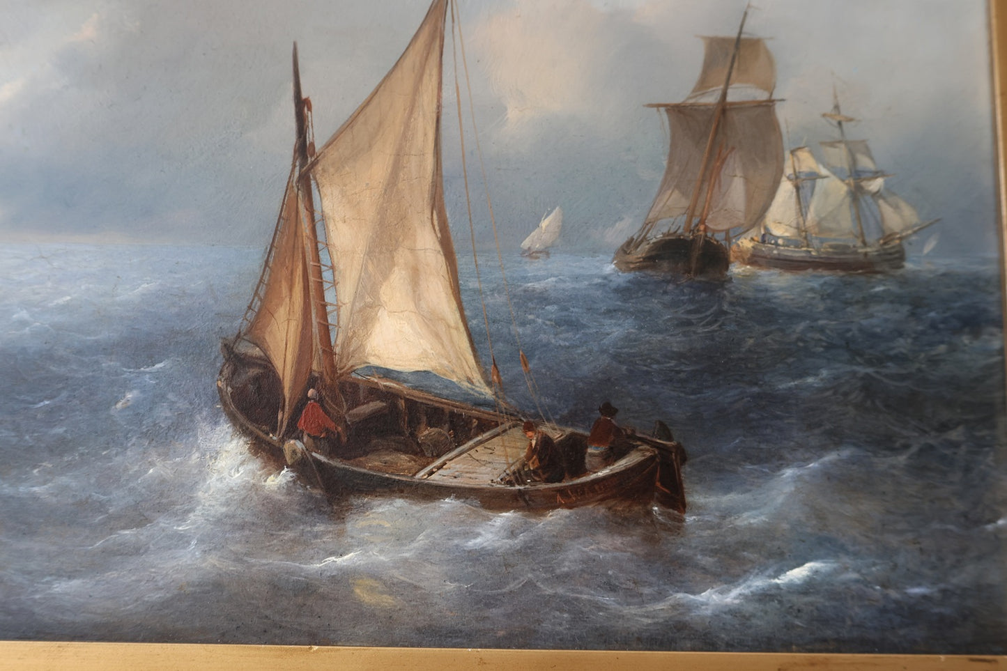 Antonie Waldorp 1803-1866, oil on panel, 45 x 62 cm
